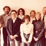Group shot of the Strategic Policy and Management Program personnel; taken in 1985